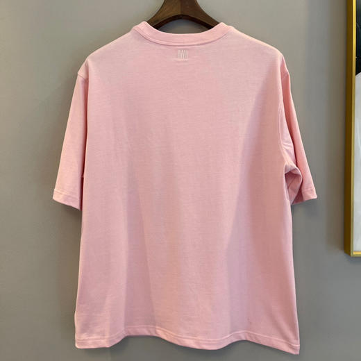 Ami 2021ssDe Coeur贴花短袖Ｔ恤-嫩粉色 商品图6