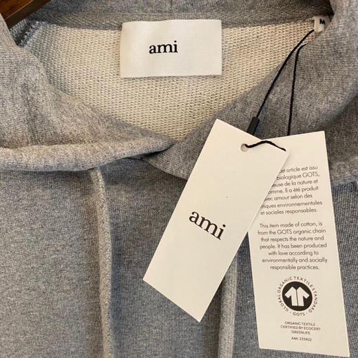 Ami de Coeur23春夏爱心刺绣连帽卫衣 商品图1