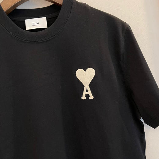 Ami De Coeur  经典系列撞色大爱心刺绣T恤 商品图1