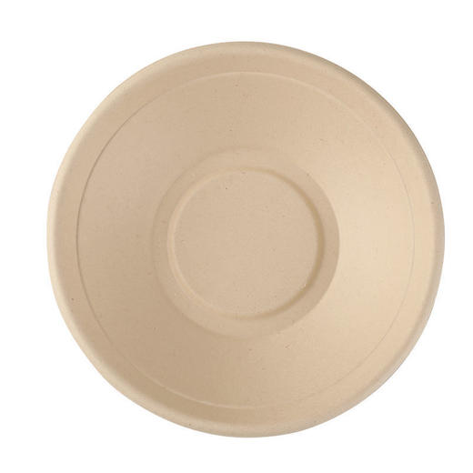 【50只】本色可降解一次性餐具户外聚餐露营烧烤野餐纸碗盘子蛋糕盘纸盘 商品图2