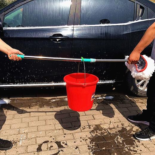 【轻松洗车】汽车洗车拖把伸缩刷车刷子擦车拖把车用清洗用品工具除尘掸子拖布 商品图7