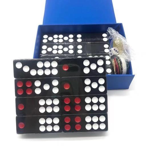 华丰财神牌九 888大号牌九麻将牌九加厚加重实心牌九 商品图0