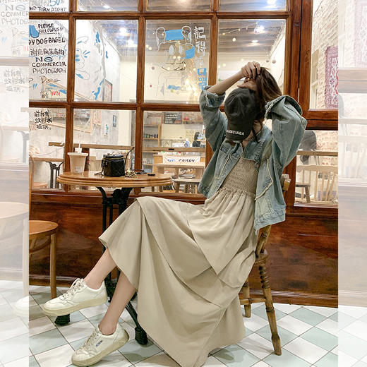 【169元任选2件】 最后一波现货！款超好看温柔系穿搭吊带裙长裙 商品图1