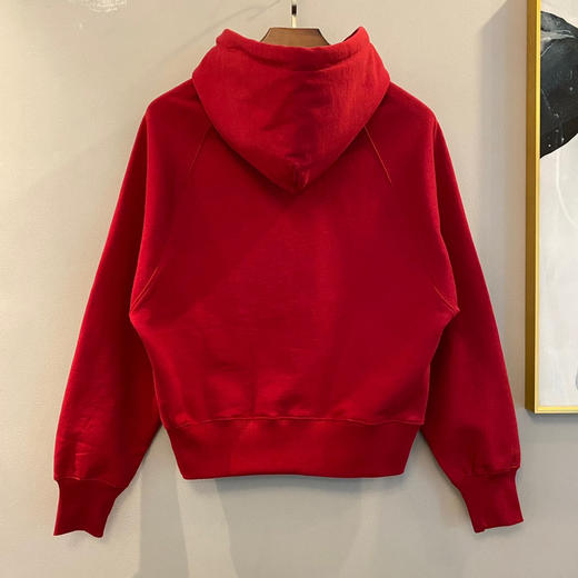 Ami de Coeur 22秋冬设计师系列男女同款棉质印花连帽卫衣 商品图7