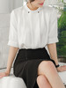 圆领衬衫穿搭时尚设计感衬衣上衣设计感小众 商品缩略图2