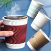 纸杯一次性水杯家用商用加厚加硬环保硬质婚庆杯 商品缩略图1