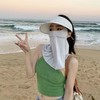 夏季防晒面罩女防紫外线全脸冰丝薄款透气遮阳脸罩护全脸眼角口罩 商品缩略图3