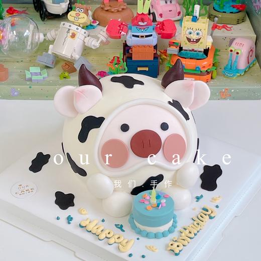 立体奶牛蛋糕-低糖处理无添加 商品图1