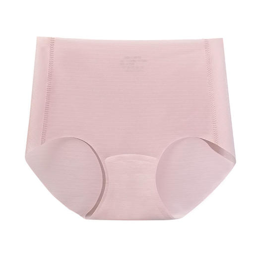 【3条装】抗菌裆冰丝无痕高腰夏季薄款性感罗纹内裤DSN-8712 商品图4