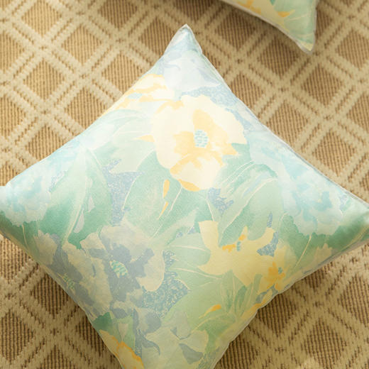 水墨芍药系列靠包客厅轻奢沙发腰枕 商品图2