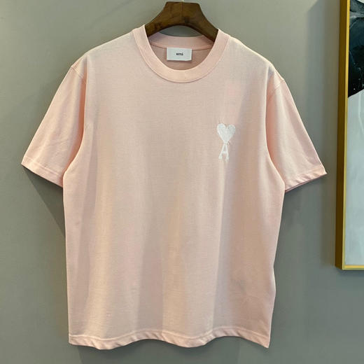 Ami de Coeur23春夏“兔年限定配色”爱心刺绣短袖T恤 商品图0