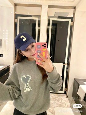 Ami 2021FW de Coeur 章仔圆领卫衣