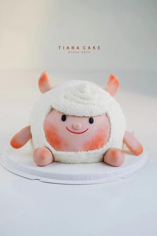 【纯手工翻糖定制】小小羊 商品图2