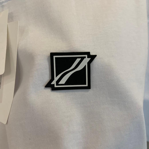 We11done超大版型有机棉贴标T恤 商品图3