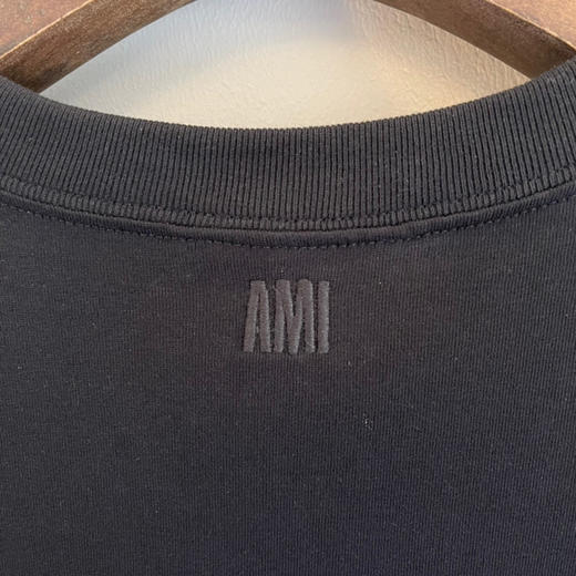 Ami 春夏时装周限定款PARIS DE COEUR有机棉短袖T恤 商品图5