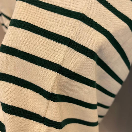 Ami De Coeur 22秋季有机棉重磅平纹针织海魂衫 商品图7