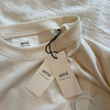 Ami 2021ssDe Coeur贴花短袖Ｔ恤-米白色 商品缩略图8