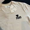 Ami 春夏时装周限定款PARIS DE COEUR有机棉短袖T恤 商品缩略图7