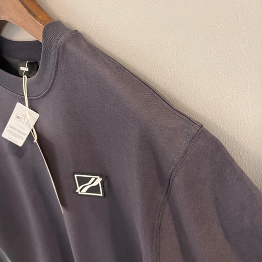 We11done超大版型有机棉贴标T恤 商品图3