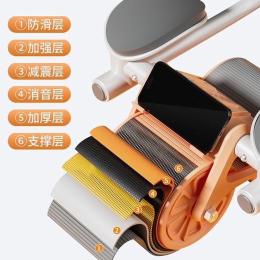 健腹轮自动回弹肘撑男女家用卷腹健身器材收腹卷腹运动练腹肌神器 商品图9