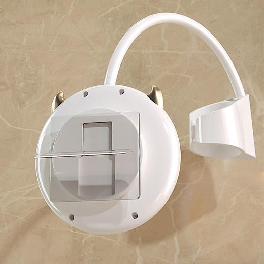 吹风机支架懒人神器壁挂式免打孔解放双手免手持电吹风挂架置物架 商品图6