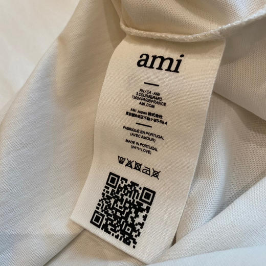 Ami de Coeur23春夏“香港限定配色”爱心刺绣短袖T恤 商品图6