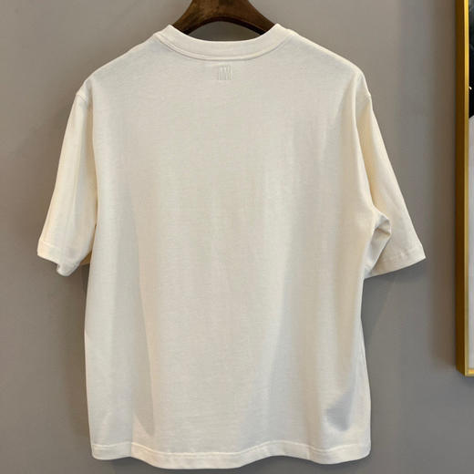 Ami 2021ssDe Coeur贴花短袖Ｔ恤-米白色 商品图7