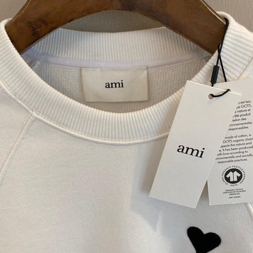 Ami de Coeur23春夏“香港限定配色”爱心刺绣插肩卫衣 商品图2