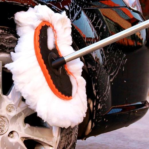 【轻松洗车】汽车洗车拖把伸缩刷车刷子擦车拖把车用清洗用品工具除尘掸子拖布 商品图8