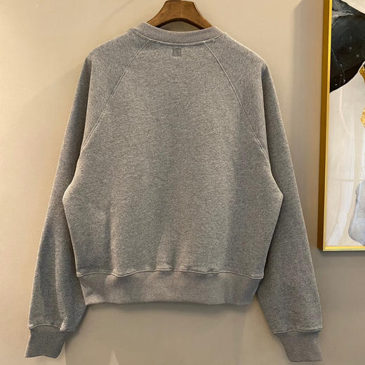 Ami de Coeur 22秋冬设计师系列男女同款棉质印花圆领卫衣 商品图7