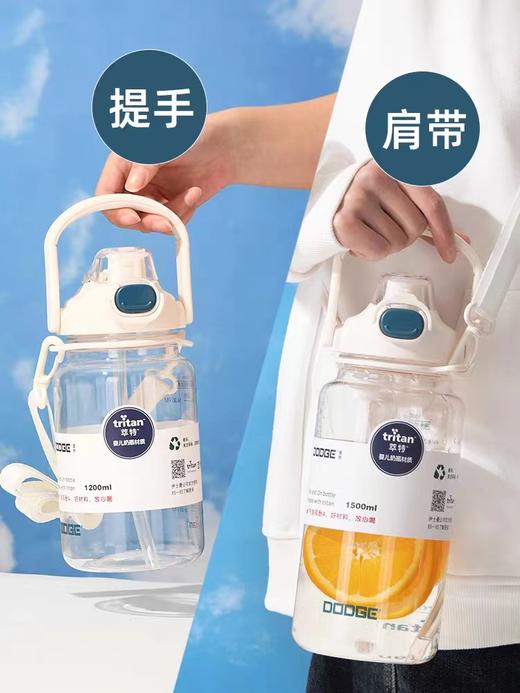DL-23625道奇健步双饮口运动水杯1200ml 商品图2
