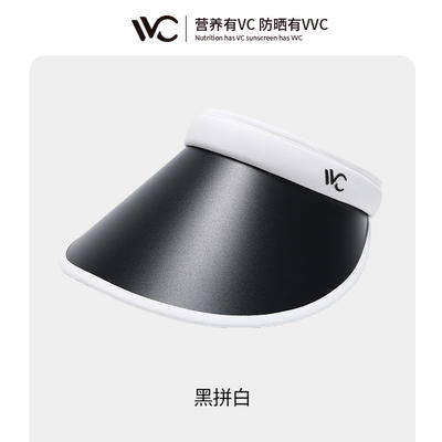 VVC云享防晒帽女防紫外线遮阳帽防水空顶帽 商品图3