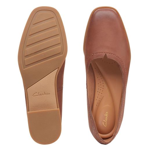 Clarks女士Pure Walk小方头真皮皮鞋 好折￥550直邮到手 商品图3