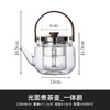 璃海匠心-透明乐栖蒸煮壶1000ML围炉煮茶壶养生泡茶提梁壶碳炉电陶炉家用 商品缩略图9