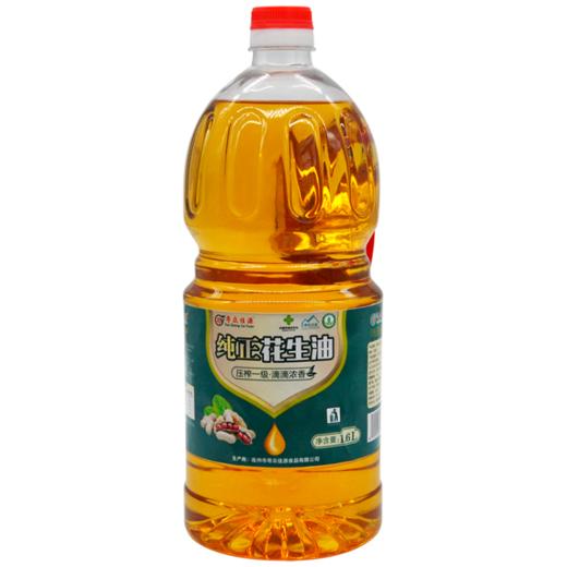 【粤众佳源】压榨一级花生油1600ml 商品图1