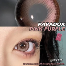 正品半年抛 | Papadox系列绯闻女孩美瞳 | 直径14.5着色直径14.0 | 韩国产