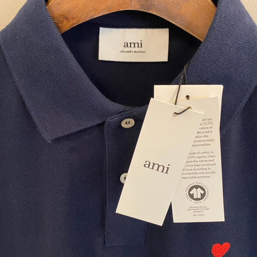 Ami 23最新 春夏 De Coeur polo衫 商品图2