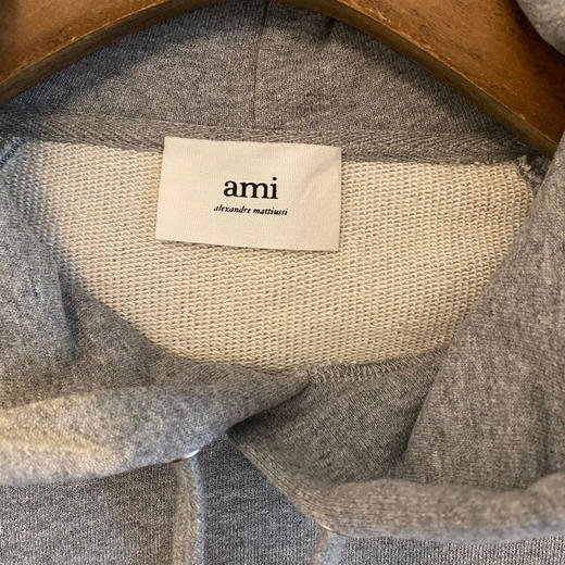 Ami de Coeur 22秋冬设计师系列男女同款棉质印花连帽卫衣 商品图2