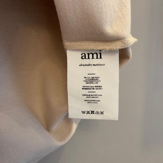 Ami 22春夏 De Coeur polo衫 商品图5