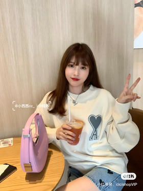 Ami 2021FW de Coeur 章仔圆领卫衣