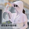 帽子女夏天防晒帽冰丝防晒面罩遮脸护颈骑车开车面纱防紫外线遮阳 商品缩略图8