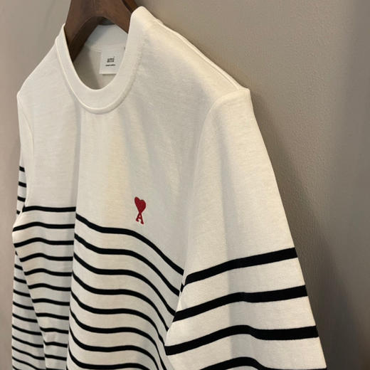 Ami De Coeur 22秋季有机棉重磅平纹针织海魂衫 商品图6