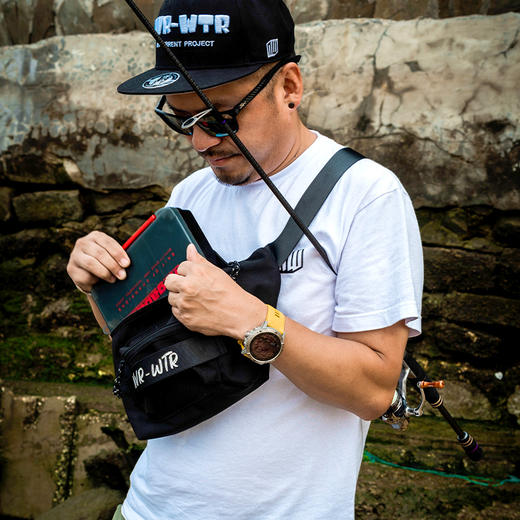 科尼新款路亚腰包多功能胸包渔具收纳包垂钓骑车户外运动斜挎包 商品图3