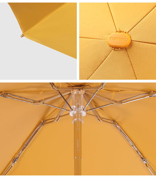 日本进口mamoru/葵（六折）便携防晒伞EVA 商品图3