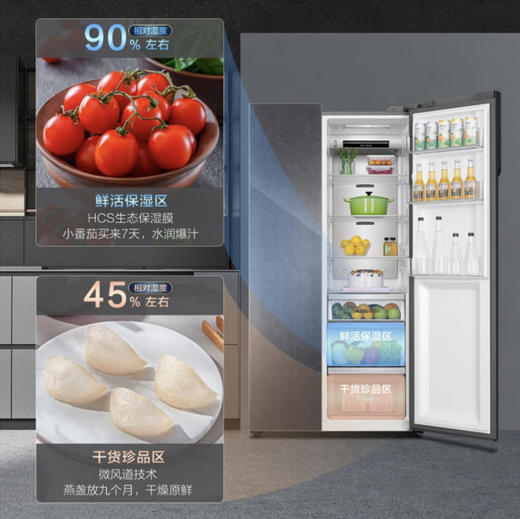 海尔（Haier）冰箱 BCD-602WGHSSR5SGU1 商品图9