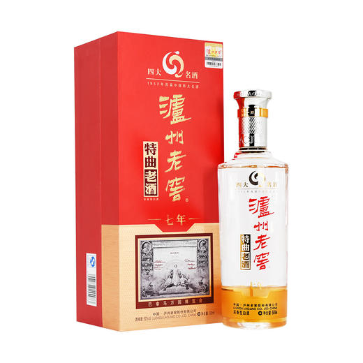 【-窖主节-】52度 泸州老窖特曲老酒七年 500ml   泸州老窖官方旗舰店 商品图0