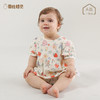 【婴儿碎花包屁衣】夏季薄款宝宝三角哈衣爬服新生儿衣服超萌夏装连体 商品缩略图1