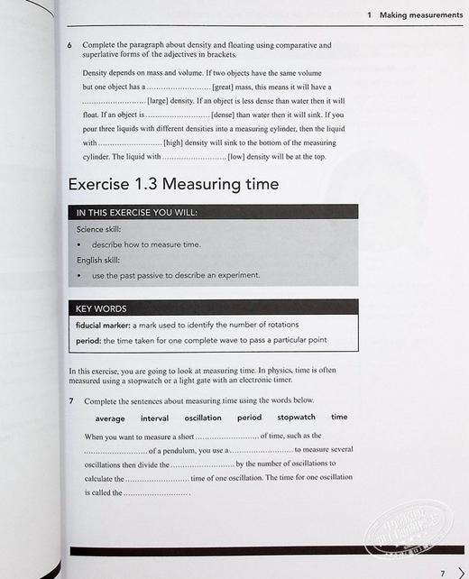 【中商原版】NEW Cambridge IGCSE Physics English Language Skills Workbook 剑桥 IGCSE 物理英语语言技能练习册 商品图6