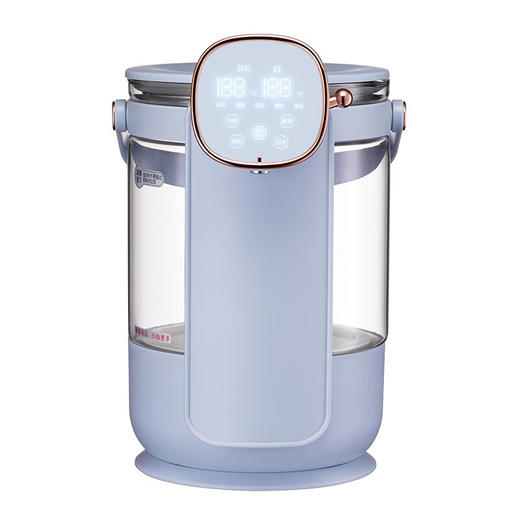 艾美特（AIRMATE）简约派养生壶电水壶办公室便携水壶 粉蓝CS2513 商品图0