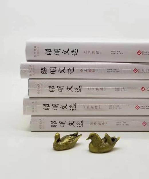 国学经典系列：昭明文选全本新绎（全五册） 商品图1